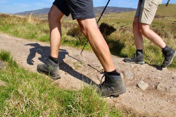 Im Sommer sind kurze Hosen auch auf dem West Highland Way oft das richtige