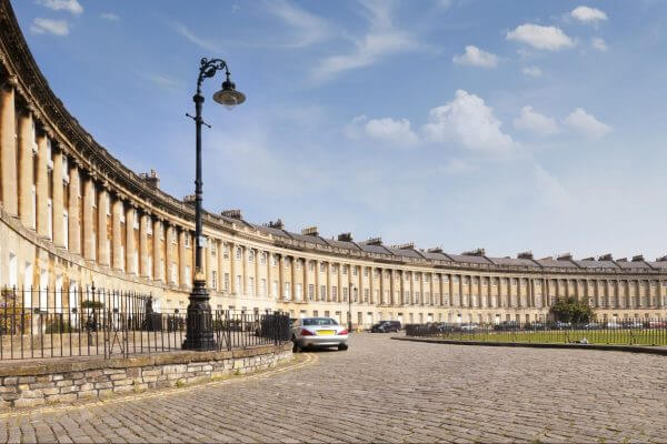 Royal Crescent in Bath
