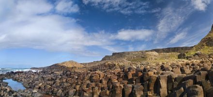giant's causeway panorama